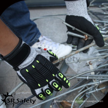 SRSAFETY große Qualität Handschuhe mit besten Preis Anti-Schlag-Handschuhe in China